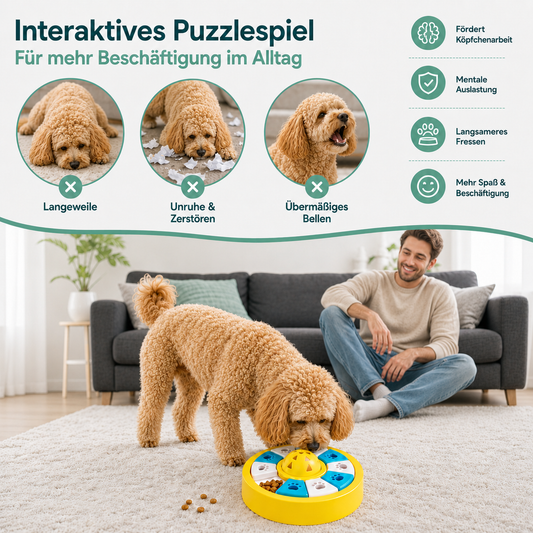 Anti-Schling Puzzle-Schüssel – Spiel, Förderung und langsameres Fressen