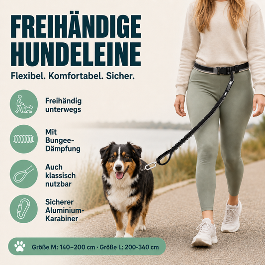 Freihändige Hundeleine – mehr Freiheit & Kontrolle unterwegs
