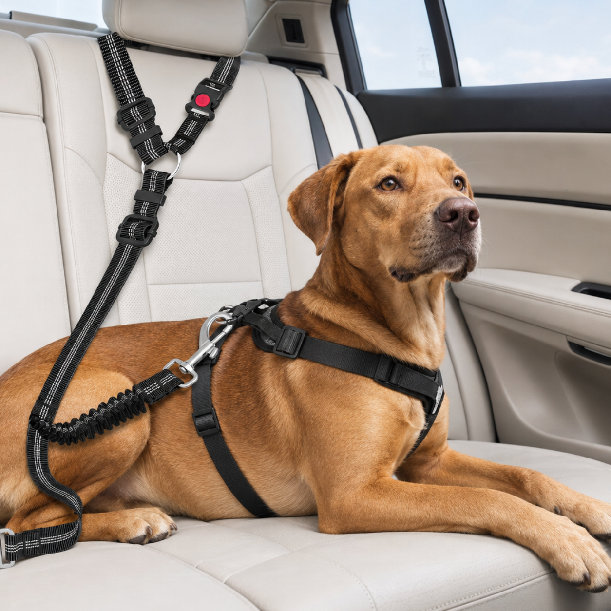 Hunde Anschnallgurt – sicherer Transport im Auto
