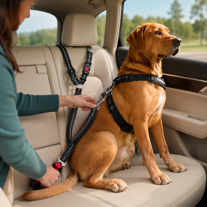 Hunde Anschnallgurt – sicherer Transport im Auto