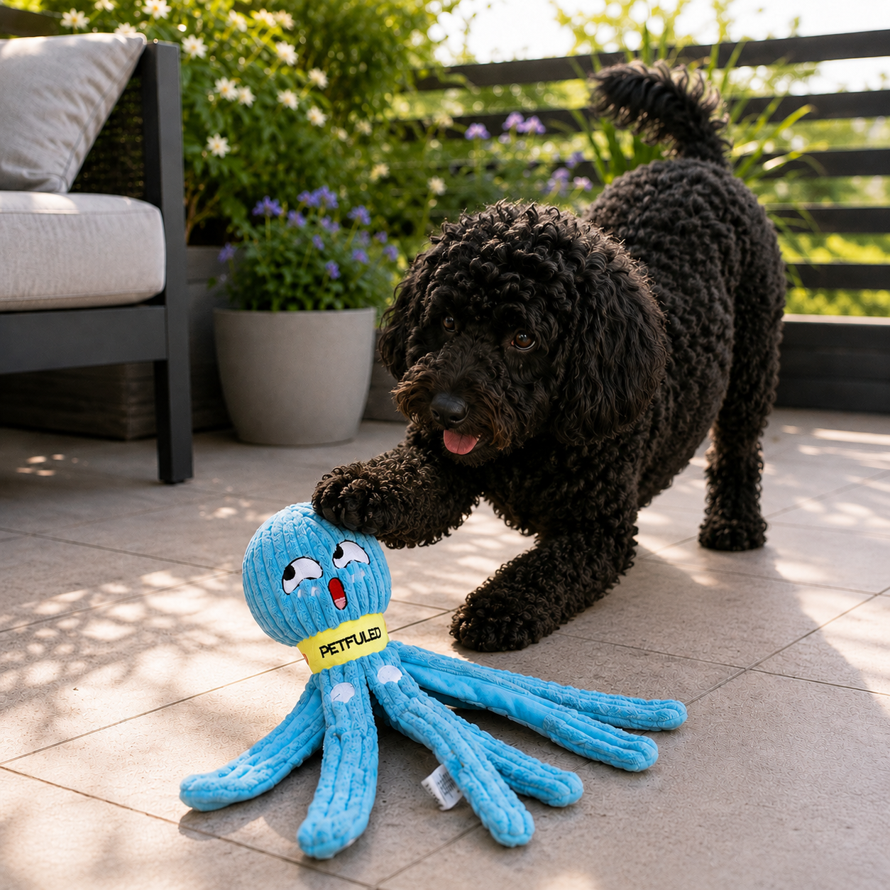 Hundespielzeug Oktopus – Spielspaß und langsameres Fressen in einem